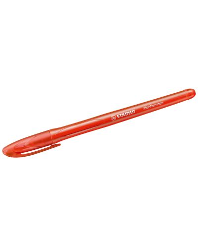 Στυλό Stabilo Performer - 0.38 mm, κόκκινο - 1